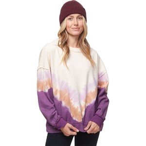 Free People Ombré Metti Crew Purple